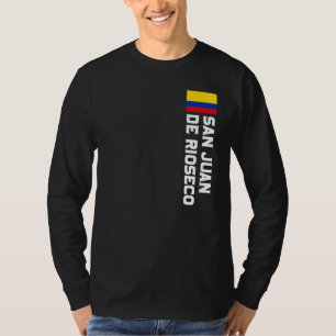 Camiseta San Juan de Rioseco Colômbia Para Homens Colombian