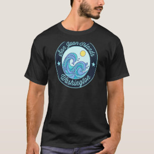 Camiseta San Juan Islands Wa Washington Souvenir Náutico S