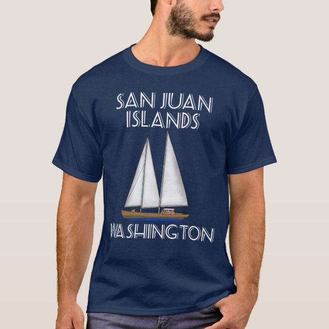 Camiseta San Juan Islands Washington (Frente)