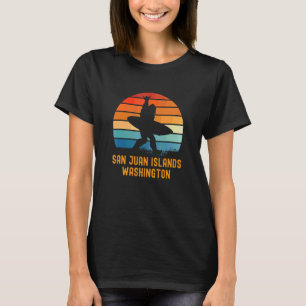Camiseta San Juan Islands Washington Sasquatch Souvenir