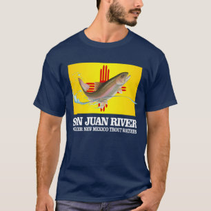 Camiseta San Juan River (primeiros águas da truta)
