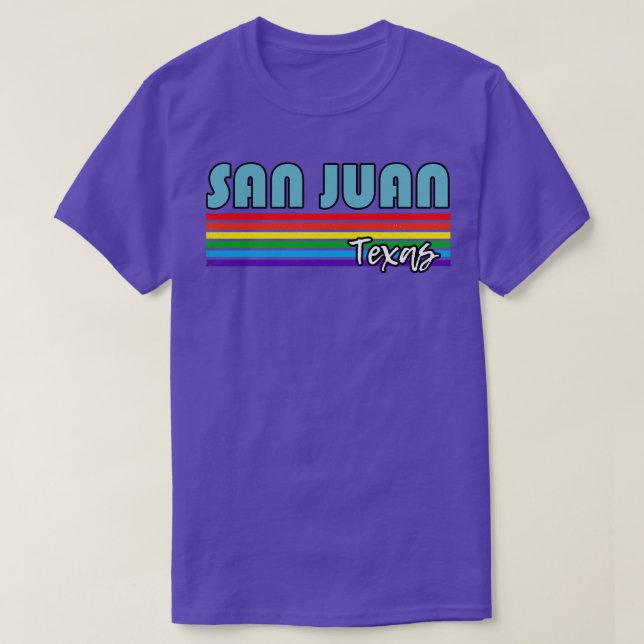 Camiseta San Juan Texas Pride San Juan Gift LGBT Sup (Frente do Design)