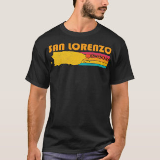 Camiseta San Lorenzo Porto Rico Vintage angustiou Souveni