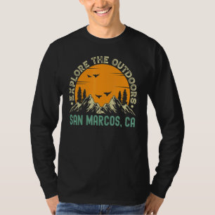 Camiseta San Marcos Califórnia Explore O Ar Livre