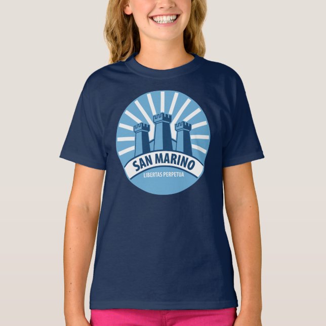 Camiseta San Marino Libertas Perpetua (Frente)