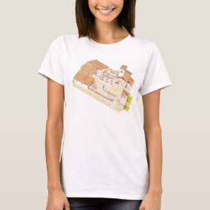 Camiseta San Millan de la Cogolla. Monastério de Suso. La