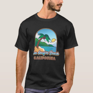 Camiseta San Onofre Beach California Design Souvenir