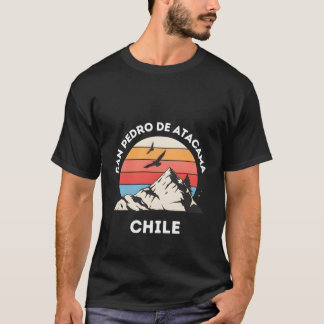 Camiseta San Pedro De Atacama Chile Picos Da Montanha Chile