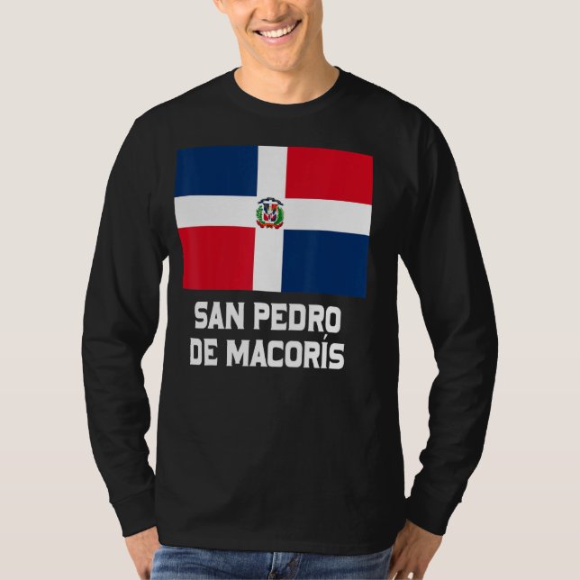 Camiseta San Pedro De Macorís República Dominicana Emblem E (Frente)