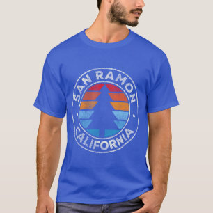 Camiseta San Ramon Califórnia Ca 70S retro