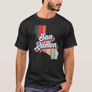 Camiseta San Ramon City Retro Vintage Hometown California P