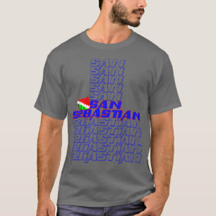 Camiseta San Sebastian Cascade texto 1
