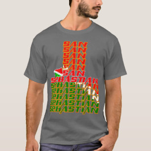 Camiseta San Sebastian Cascade texto 2