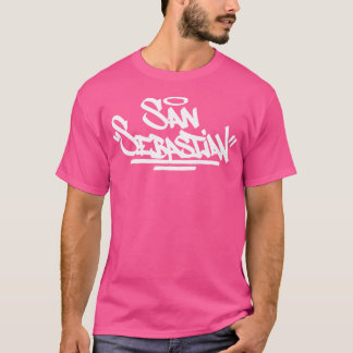 Camiseta San Sebastian City Grafite Art Espanha H