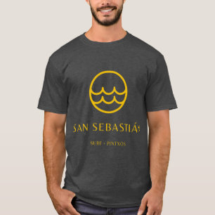 Camiseta San Sebastian Donostia País Basco Espanha Ativo