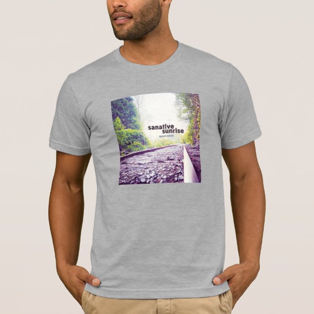 Camiseta "Sanative Sunrise" por Almas Poucas (Frente)