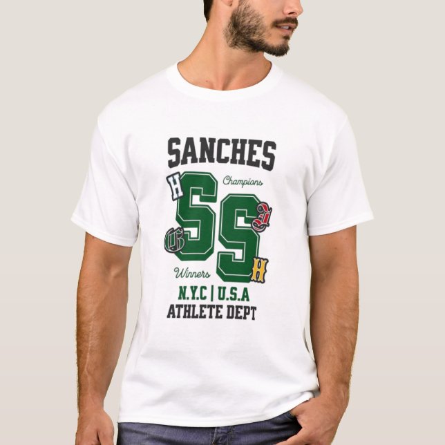Camiseta Sanches SS - NYC USA Athlete Dept (Frente)