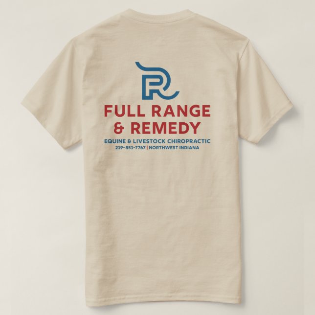 Camiseta Sand Animal Chiro (Verso do Design)