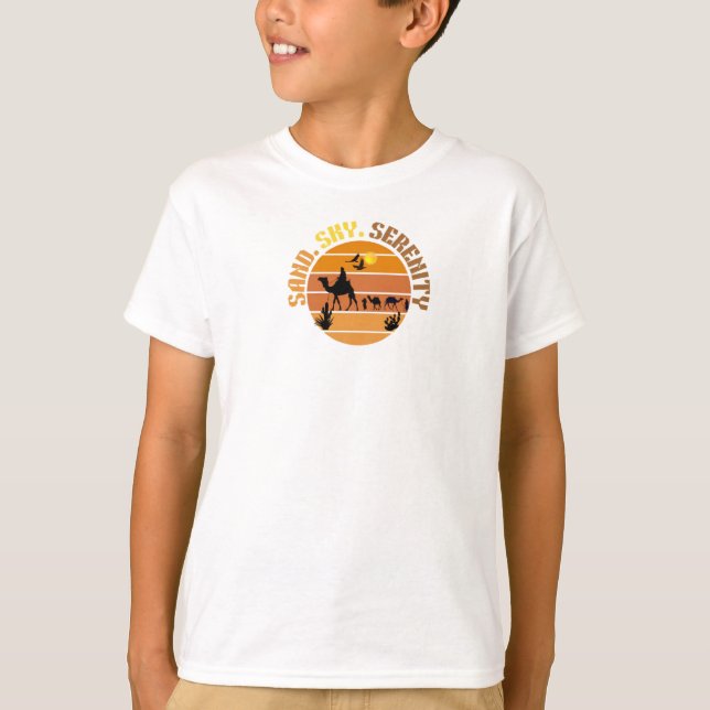 CAMISETA SAND.SKY.SERENIDADE (Frente)