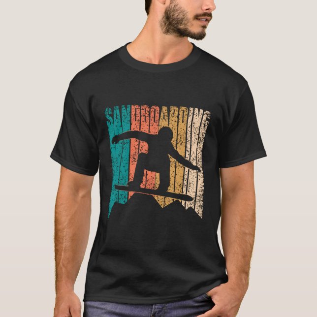 Camiseta Sandboard Sandboarder Areia (Frente)