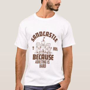 Camiseta Sandcastle porque adulterar é duro