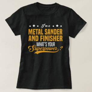 Camiseta Sander E Finalizador De Metal