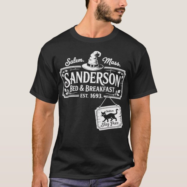 Camiseta Sanderson Bed & Breakfast (Frente)