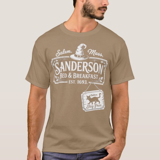 Camiseta Sanderson Bed & Breakfast (Frente)