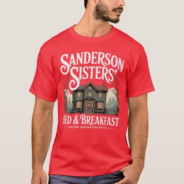 Camiseta Sanderson Sisters Bed & Breakfast (Frente)