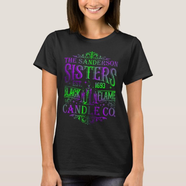 Camiseta Sanderson Sister's Candle Company (Frente)