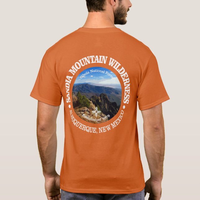 Camiseta Sandia Mountain Wilderness T-Shirt (Verso)
