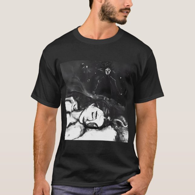 Camiseta Sandman Nos Sonhos (Frente)