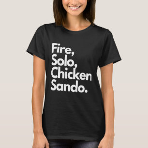 Camiseta Sando de Frango Solo Fogo