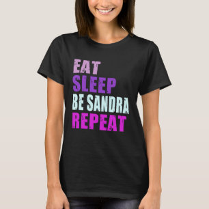 Camiseta Sandra Coma Dormir Repita Sandra
