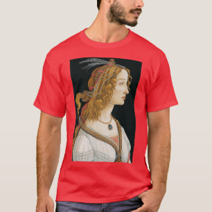 Camiseta Sandro Bottcelli antiga Pintura Renascentista