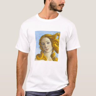 Camiseta Sandro Botticelli - Nascimento do Detalhe de Vênus