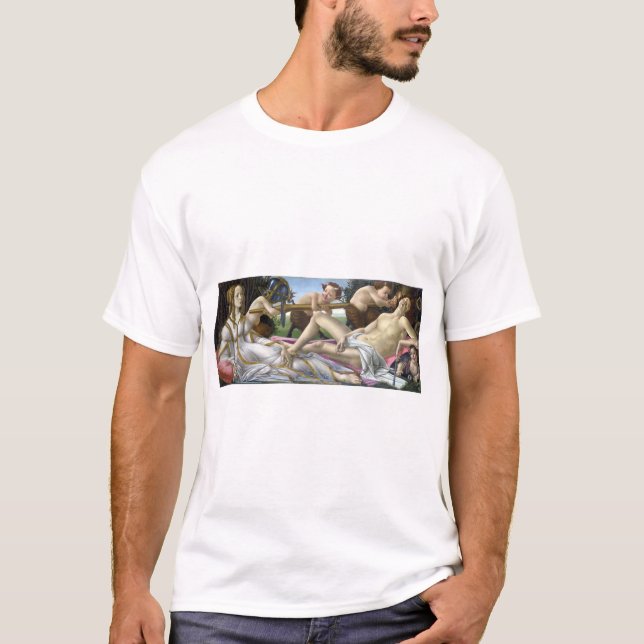 Camiseta Sandro Botticelli Vênus e Marte (Frente)