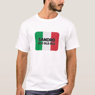 Camiseta Sandro Ole Itália Logo Newcastle