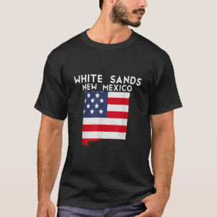 Camiseta SANDS BRANCAS EUA Estado América Viagem Novo Méxic