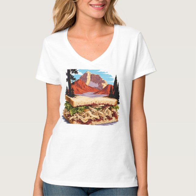 Camiseta Sanduíche da Sierra Oriental (Frente)