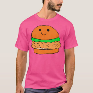 Camiseta Sanduíche de frango frita