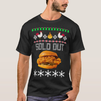 Camiseta Sanduíche de frango picante engraçado, doce doce d