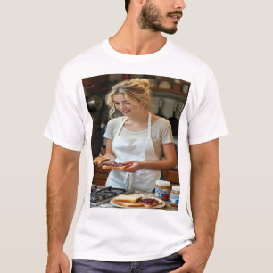 Camiseta Sanduíche de manteiga de amendoim e geleia persona