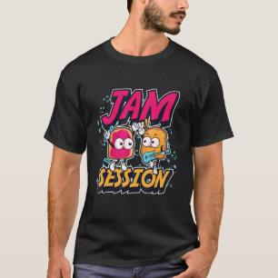 Camiseta Sanduíche de Manteiga de Amendoim Geléia Jam Sessã