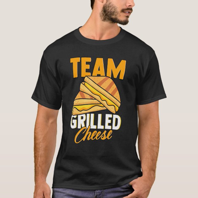 Camiseta Sanduíche De Queijo Grelhado Equipe Fo (Frente)