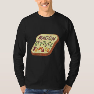 Camiseta Sanduíche De Tomate Blt De Bacon