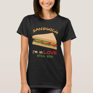 Camiseta Sanduíche Estou Apaixonado Por Você Burger Pullo S