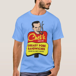 Camiseta Sanduíches de porco gordurosos de Chet