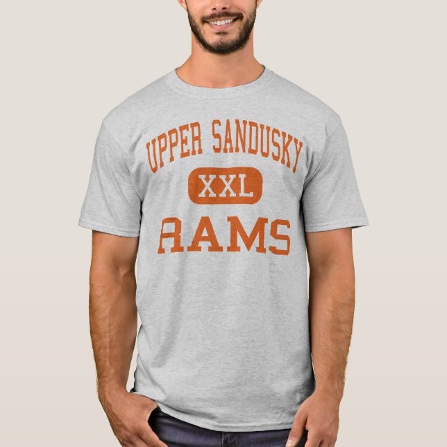 Camiseta Sandusky superior - ram - mais velho - Sandusky (Frente)