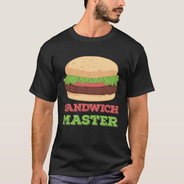 Camiseta Sandwich Master Sandwich Burger (Frente)